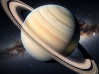 2025年3月23日、土星の輪が完全に見えなくなる
