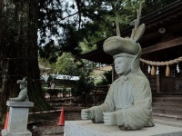 徳山浅間神社の石像（ガラムンさんのツイートより）