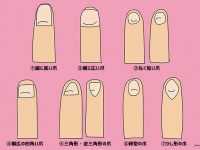 7タイプの爪の形で占う性格診断テスト