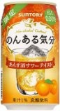 【2015年2月24日 限定発売】サントリー のんある気分〈あんず酒サワーテイスト〉３５０ｍｌｘ２４本(１ケース)