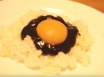 小腹が減った時に！　のりチーズ卵かけご飯の作り方