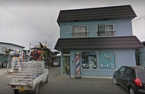 「ガンダムカット」というコースもある（C）Google