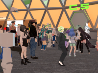 バーチャル学会のプレスリリース画像