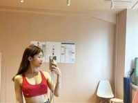 産後1年でこの美ボディ！　くみっきーがインナートレーニングでの変化をビフォー＆アフターで公開