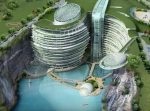 世界初の『地下』ホテル！　採石場の崖を利用した上海のホテルがすごかった。