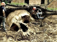 バチカンが巨人の存在を隠蔽しているという陰謀論が証拠画像付きで発信されるも、瞬時にコラだと見破られる