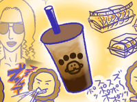 アレな生態系日常漫画「いぶかればいぶかろう」第43回：話題のタピオカと餃子を一度に楽しめる、宇都宮のあの場所に行ってきた