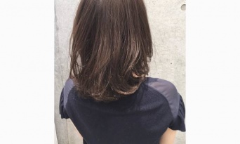 30代だから作れる美を！大人っぽい、ツヤたっぷり♡の大人お洒落ヘアカラー！