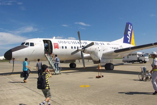 YS-11 on Tokushima
