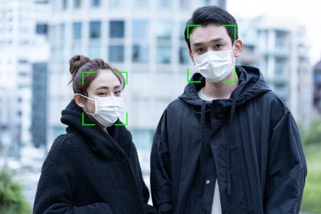 マスクを着用していてもほぼ確実に個人を特定できる顔認証システム（アメリカ）