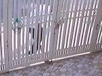 【予想外】門を無理矢理こじ開けようとした男性が…