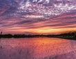 「まるで夢のよう」「これは、夕焼けというより...」　千葉で遭遇した〝幻想的絶景〟に圧倒される