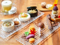 いもくりなんきんを味わう。ハイアット リージェンシー 東京の「秋の味覚アフタヌーンティー」