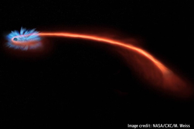 ブラックホールによりスパゲッティ状態となった星の末路が明らかに