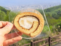 これぞ「至高の甘味」　究極の和洋折衷「桔梗信玄餅×ロールケーキ」が宇宙規模で旨かった