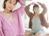 あざとかわいい。NANAMIが着こなすピーチ・ジョンの新作ルームウェアが公開