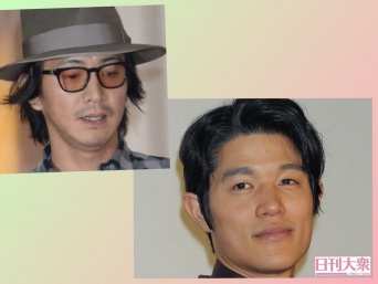 木村拓哉（左）と鈴木亮平