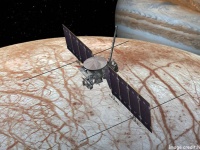 木星衛星エウロパに生命の源となる炭素があることをジェイムズ・ウェッブ宇宙望遠鏡が確認