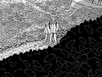 未来を風刺したドキっとするディストピア世界。シニカルな1コママンガがインスタグラムで話題に