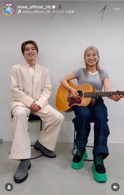 Instagram:miwa(@miwa_official_38)より