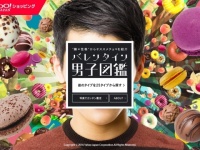 バレンタイン史上初！？　彼の“顔写真”からピッタリなチョコを診断してくれる『バレンタイン男子図鑑』