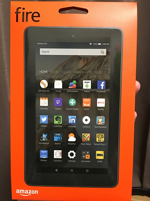 Amazon Fire　パッケージ