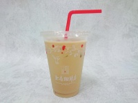 上島珈琲店の「ミルク珈琲（黒糖）」（アイス）