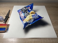 これが絵......！？（画像は篠さん提供）