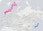 世界地図はこんなに歪んでる！？　日本を北極側に近づけてみると…