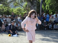過去の「佐喜浜俄」の様子。演じられているのは豊田真由子氏（画像は室戸市生涯教育課提供）