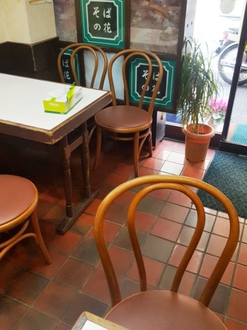 写真左の席と正面の席が「相葉くん席」