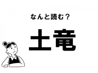 【難読】“つちりゅう”とは読まない！　「土竜」の正しい読み方