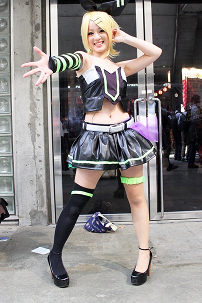 ニコニコ超会議2015 2日目 コスプレイヤー画像 あかさたぬさん 鏡音リン「LUVORATORRRRRY!」ver