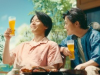 中村倫也×勝地涼　『キリン一番搾り生ビール』新TVCM公開！　中村は「ずっと雑談していました」