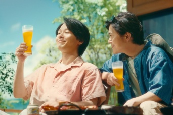 中村倫也×勝地涼　『キリン一番搾り生ビール』新TVCM公開！　中村は「ずっと雑談していました」