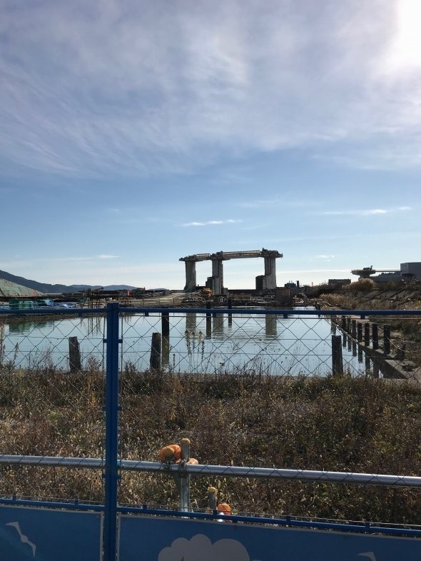 「奇跡の一本松」周辺は記念公園として整備される予定だ。