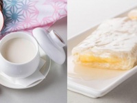 「白いかまくら茶碗蒸し」（左）と「白い卵の出汁巻き玉子」（右）