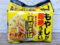 明星食品「明星チャルメラ もやしが超絶うまい まぜそば ニンニクしょうゆ味」