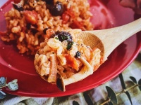 おいしく腸活！もち麦入りトマトチーズリゾットの作り方【ネトメシ】