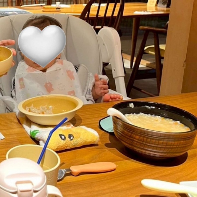 キッズメニューやベビーメニューも豊富(画像はiseri(@iseri215)さん提供、再掲)