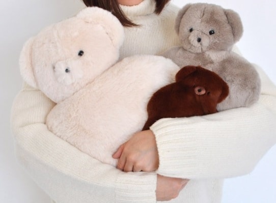 ぬいぐるみみたいな「テディウォーマー」で“ぬくぬく温活”はいかが？