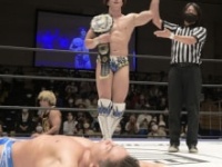 DDTユニバーサル王座を防衛した上野勇希