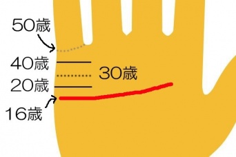 手相でわかる。「結婚年齢」の見方