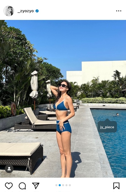 Instagram:JIHYO(＠_zyozyo)より