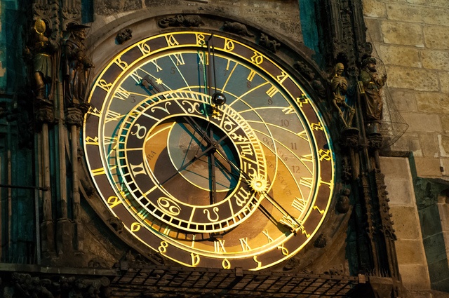 Prague Astronomical Clock, Orloj, in the Old Town of Prague