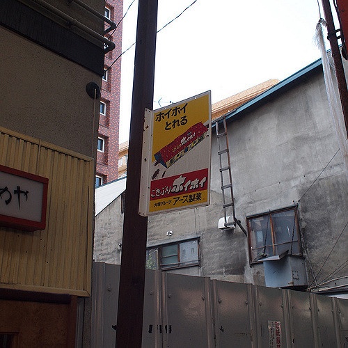 ごきぶりホイホイの看板（Ryuichi IKEDAさん撮影、flickrより）