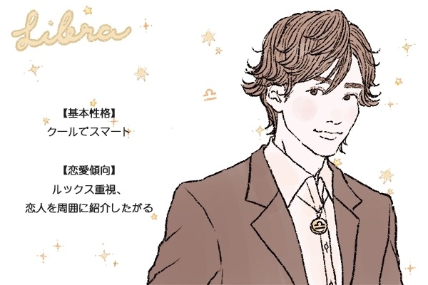 「天秤座男子」の性格と落とし方
