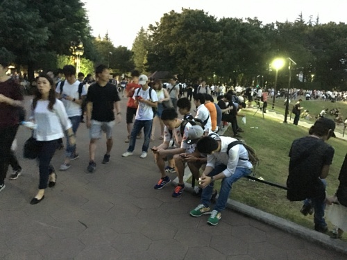 世田谷公園　ポケモンGO