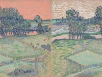ゴッホが最後に描いたとされる一枚の絵画の真実が明かされる。その背景はやさしいピンク色だった。