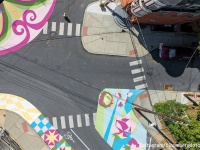 公共の道路や陸橋にアートペイントを施すことで交通事故が17％減少、人身事故は50％減